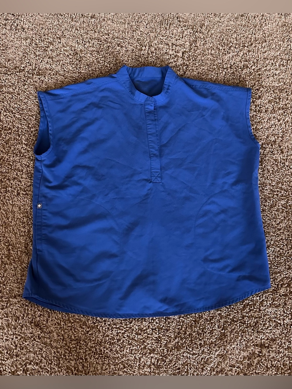 HTF Figs Denim Rafaela Top Large